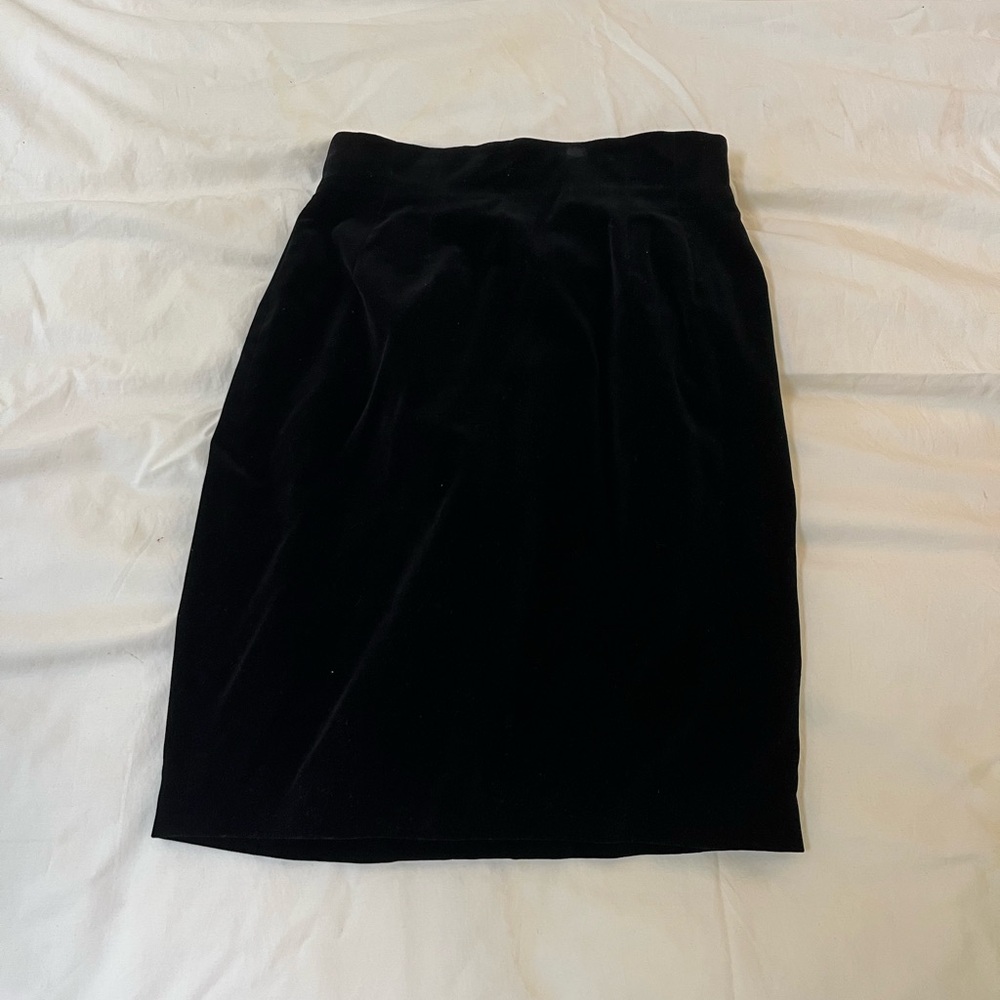 Classic Black Pencil Skirt